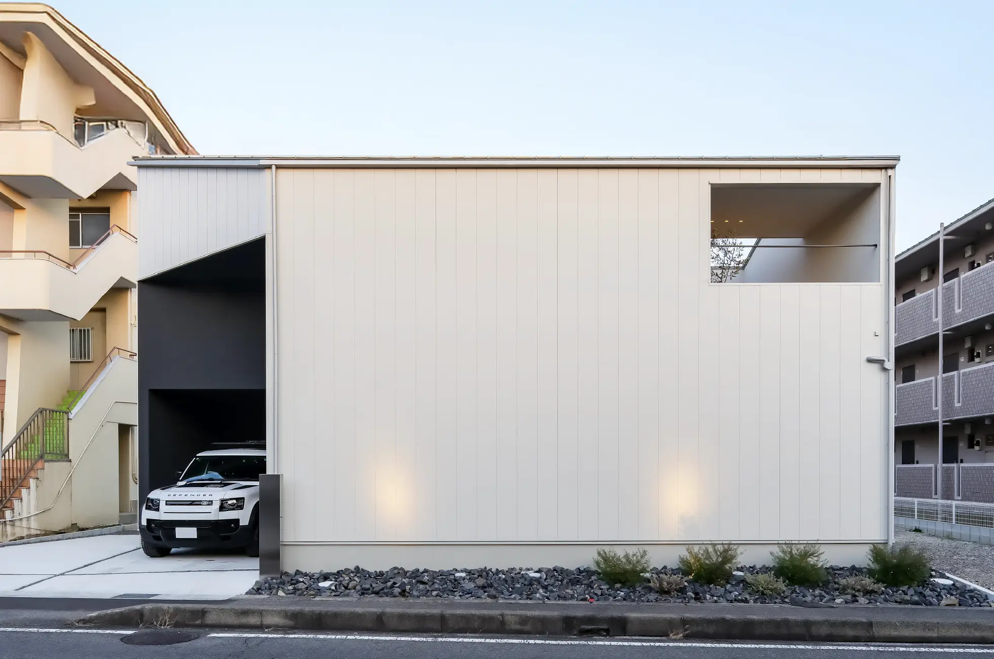 安城モデルハウス 外観　昼ver