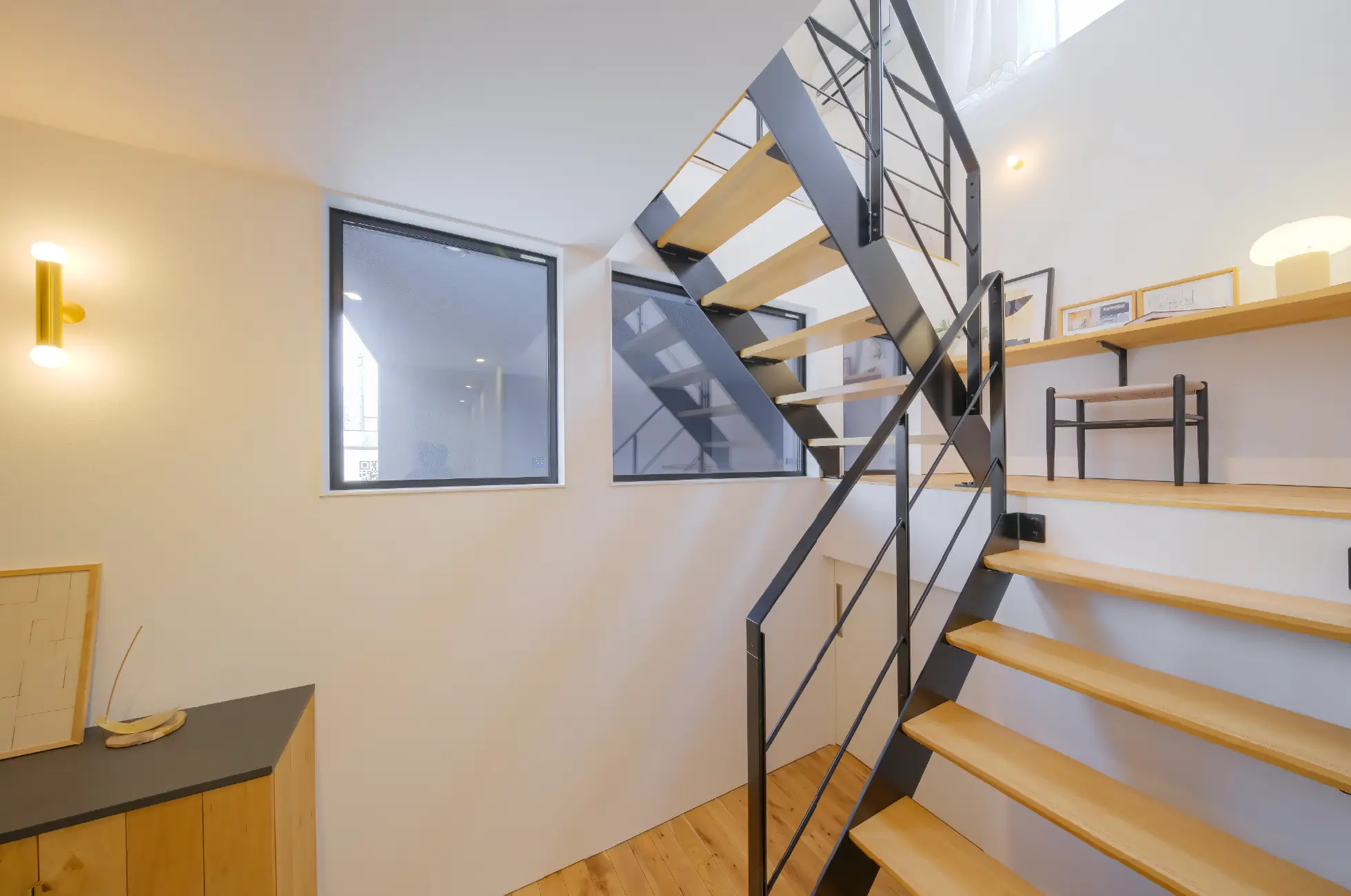 安城モデルハウス 内観 スキップフロア