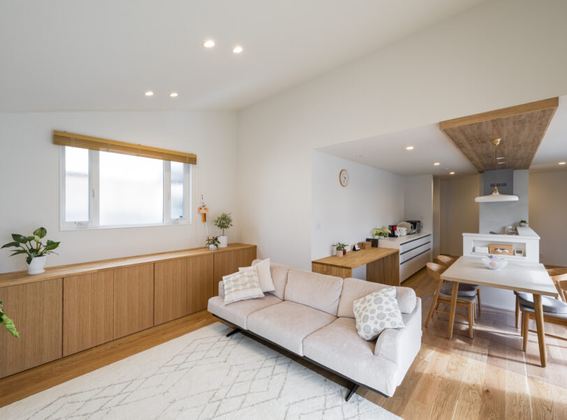 凛と佇む、シンプルモダンの平屋