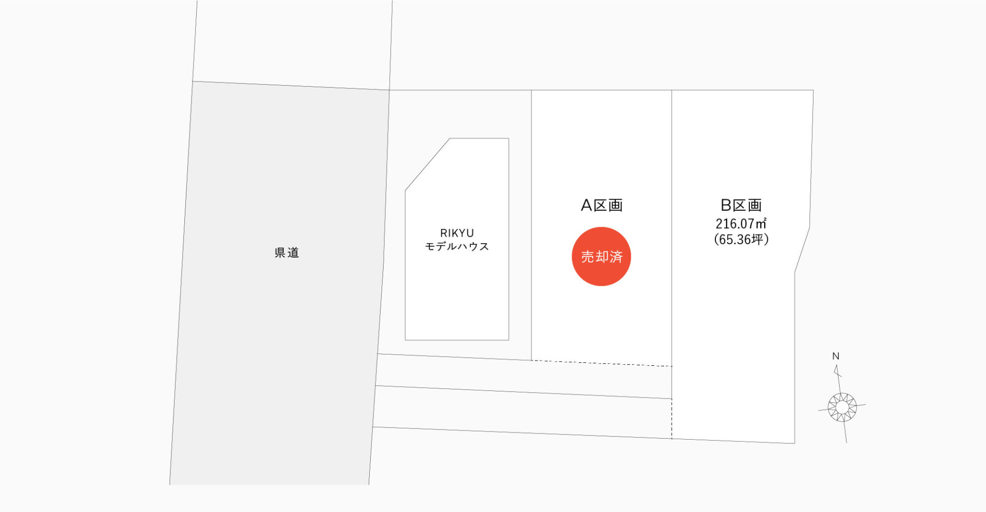 【B区画】区画図