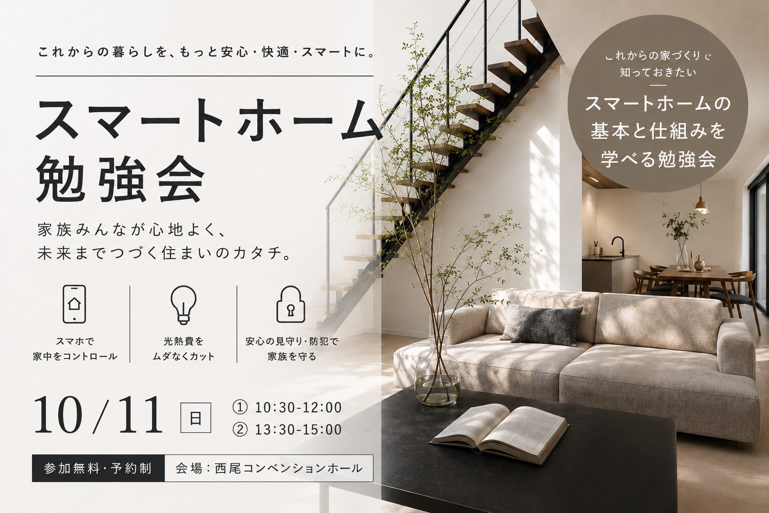 暮らしがラクになる、スマートホーム勉強会
