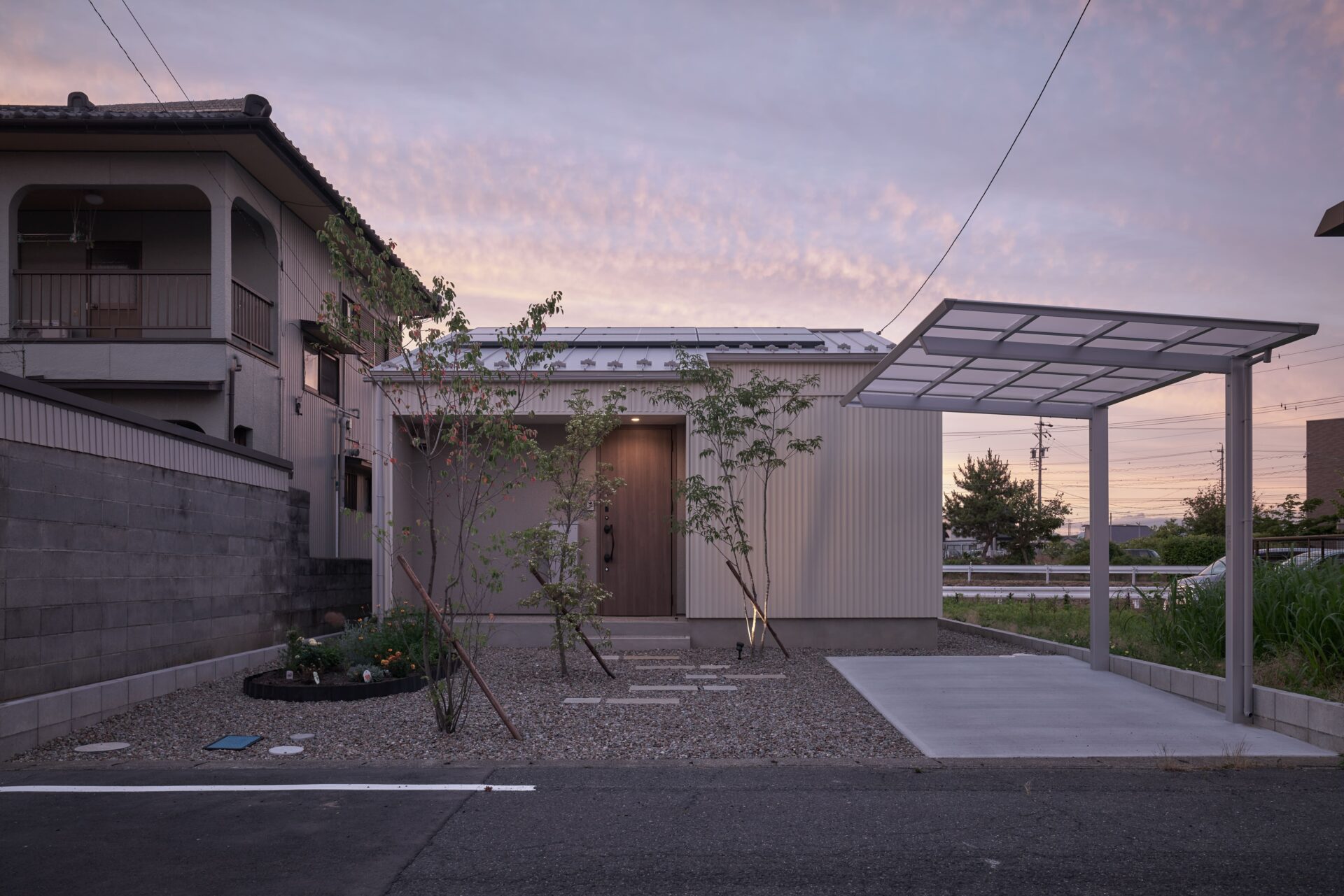 リキューの小さな平屋施工事例